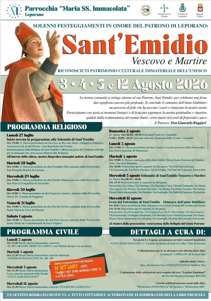Festa patronale Sant'Emidio